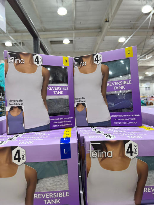 📣仙女们衣柜必备❗美国🇺🇸直邮特价249元🉐包税包邮到手了🔥Felina女士背心套装，一组4件装，大白菜！ 商品图0