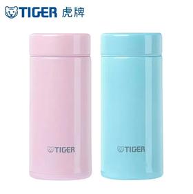 唐恩预售：虎牌轻量出行保温杯200ml（粉色/蓝色）