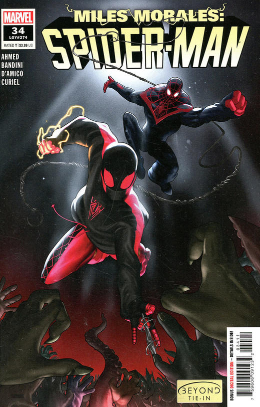 蜘蛛侠 莫拉莱斯 主刊 Miles Morales Spider-Man（2018）001-034 商品图0