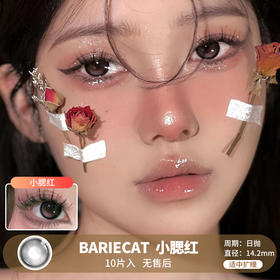 BARIECAT / 小腮红 / 10片入 / 美瞳日抛 / 14.2mm  / 无售后 /  适中扩瞳渐变自然融瞳款