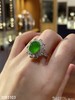 老坑近玻璃艳绿蛋面戒指【3093103】具体价格微信咨询 商品缩略图8