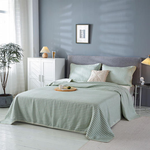 【会呼吸的凉席 肌肤时刻舒适】亚麻凉席三件套 亚麻床席夏季纯亚麻席子单人双人用 商品图2