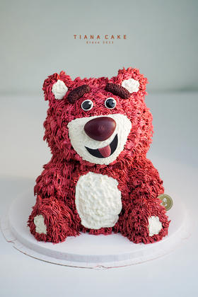 【翻糖定制款】草莓熊