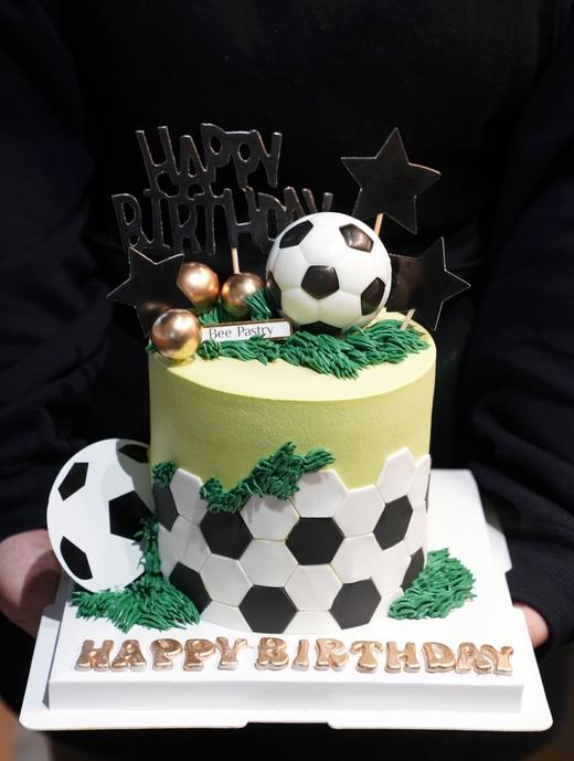 足球蛋糕D款 加高 商品图0