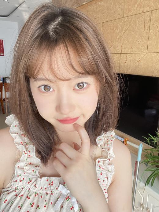 Claire color旗下 ·泪珠珠棕&泪珠珠黑｜ 14.5mm着色直径中等直径｜韩产年抛 2片 商品图14