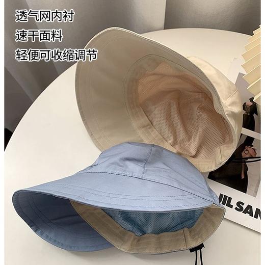 【热销爆品！买一送一！】简约百搭遮阳帽 大头围显脸小渔夫帽 ins简约风防晒帽 百搭帽子女 商品图1