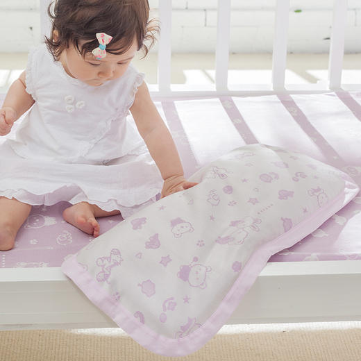 【凉而不冰 透气防滚落长型枕】宝宝枕头小孩幼儿园0-1-3-6岁婴童竹纤维枕透气四季可用 商品图1