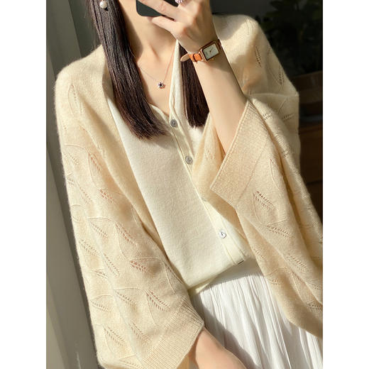 老板娘强推！多功能山羊绒大披肩毯子围巾女开衫外套 R23013 商品图3