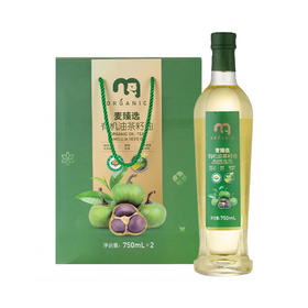 MC 麦德龙 麦臻选 有机油茶籽油 750ml*2