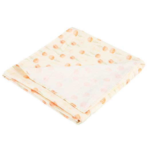 【A类婴儿竹棉纱布盖毯】夏季薄款新生儿用品襁褓包巾 宝宝盖毯 商品图7