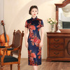 中国风日常可穿复古改良连衣裙中长款旗袍MX-40084 商品缩略图0