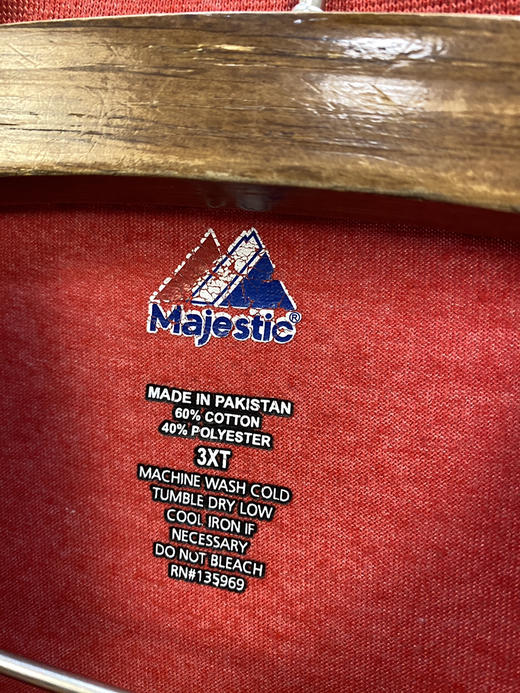 Majestic MLB 美国职业棒球大联盟 厚款 短袖T恤 _SST(3XL) 商品图2