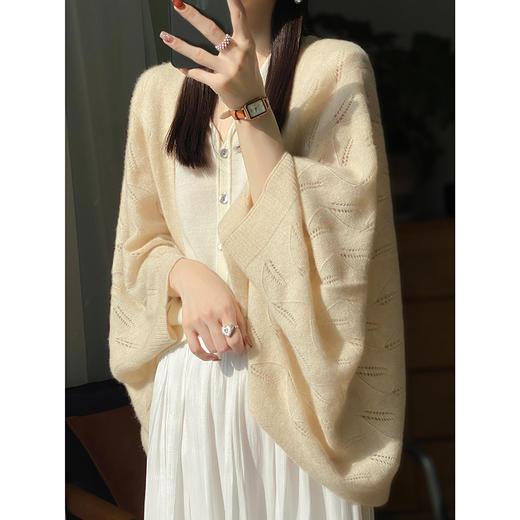 老板娘强推！多功能山羊绒大披肩毯子围巾女开衫外套 R23013 商品图2