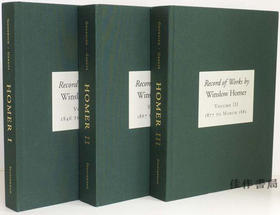 Records of Work by Winslow Homer 3 Vols / 温斯洛·霍默的作品记录 3卷