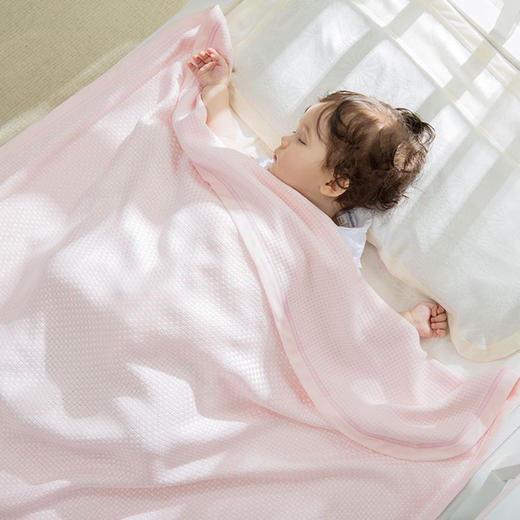 【婴幼儿竹纤维盖毯】新生儿凉毯儿童空调午睡毯宝宝盖毯 商品图1