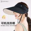 【JIUMU玖慕】卡箍式长帽檐防晒帽 空顶防紫外线户外大帽檐遮阳帽沙滩帽 商品缩略图1