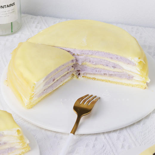 2磅紫泥绵绵千层蛋糕-十人份-下午茶款 商品图1