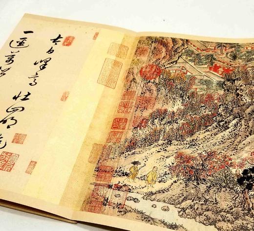 中国历代绘画大师长卷经典四种：《赵芾·长江万里图》《赵幹·江行初雪图 赵佶·雪江归棹图》《夏圭·溪山清远图》《王蒙·太白山图》，赵佶等绘，四川美术出版社，四册总定价：382元，售价125元。

南唐赵 商品图11