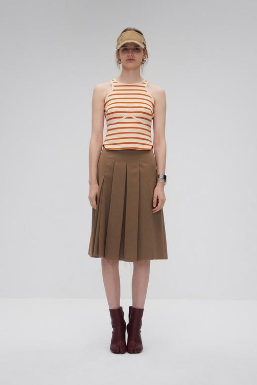 胸部结构线修身背心 商品图0