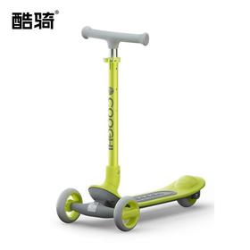 酷骑（COOGHI）酷奇 可折叠儿童滑板车2-3-6岁大童Q1发光款  KQ