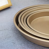 金色披萨盘 6/7/8/9/10寸 圆形披萨烤盘 烤箱用烘焙模具 商品缩略图1