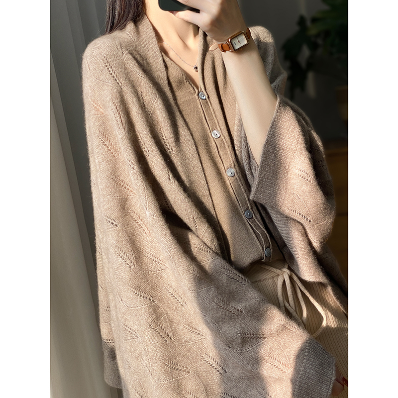 老板娘强推！多功能山羊绒大披肩毯子围巾女开衫外套 R23013