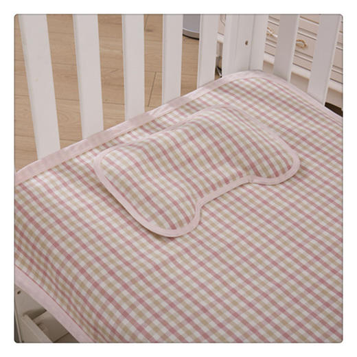 【天生透气 凉而不冰】婴儿U型枕防偏头定型枕0-1岁宝宝头型纠正矫正亚麻护枕新生儿透气 商品图4