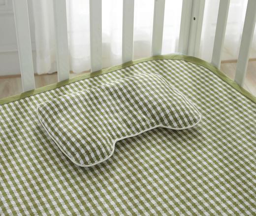 【天生透气 凉而不冰】婴儿U型枕防偏头定型枕0-1岁宝宝头型纠正矫正亚麻护枕新生儿透气 商品图7