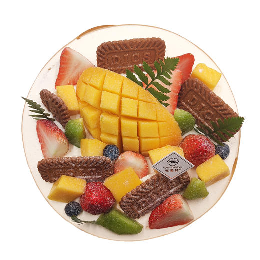 味美特围边新款“缤纷鲜果”水果蛋糕、浓郁清香-美味可口-如需6英寸，请添加客服微信咨询 商品图1