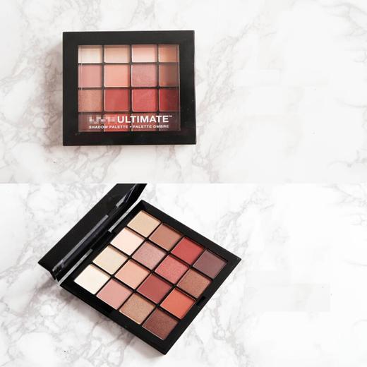 NYX 十六色16色眼影盘珠光哑光暖色平价 眼妆warm大地色盘 USP03#warm neutrals大地色盘 商品图1