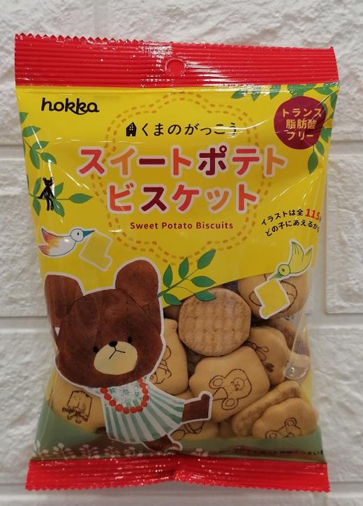 北陆制果小熊学校甘薯味饼干 商品图0
