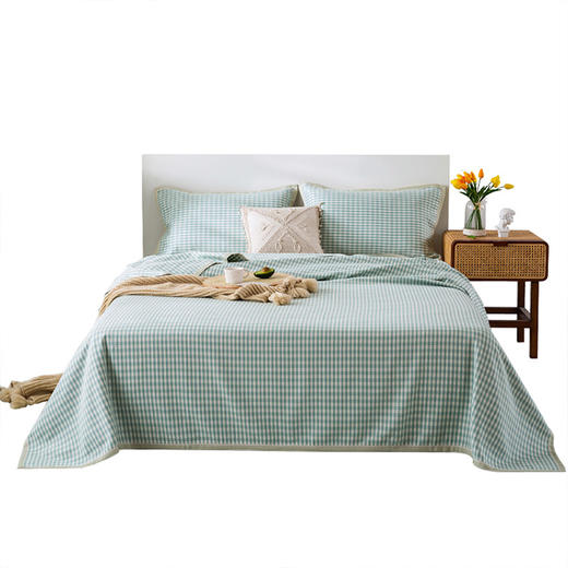 【会呼吸的凉席 肌肤时刻舒适】亚麻凉席三件套 亚麻床席夏季纯亚麻席子单人双人用 商品图4