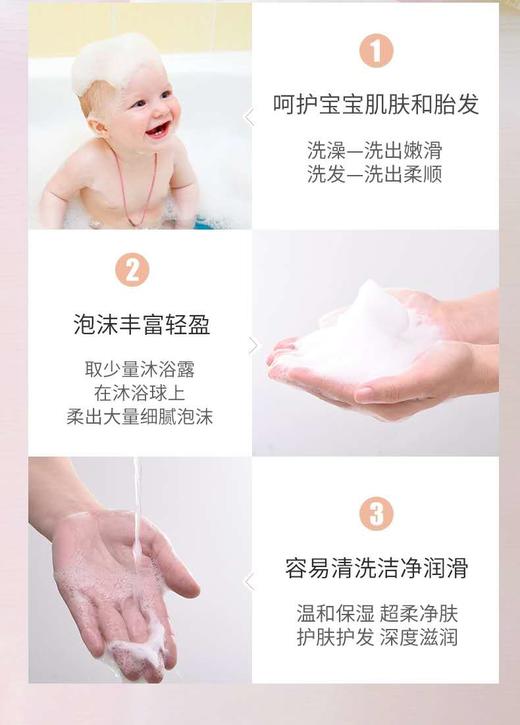 【门店直发 支持同城配送】皇家女孩儿童洗发/沐浴露1kg/瓶 商品图1