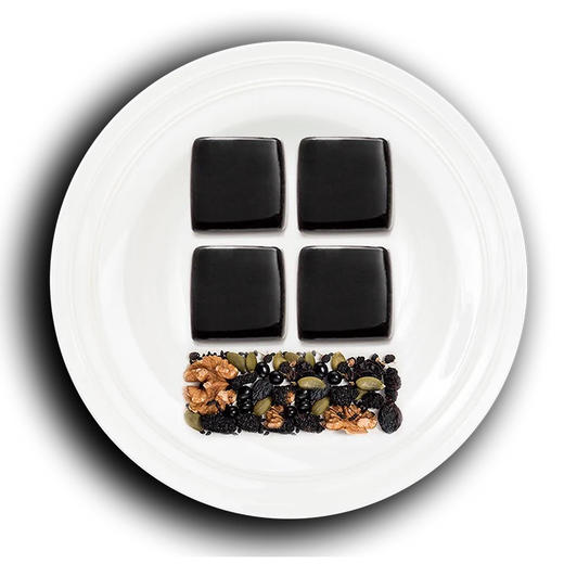 小黑糕 其中富含、高钙高蛋白，营养丰富可代餐。富含丰富的营养成分~ 长期食用，能有效补气益肾，光滑皮肤，改善睡眠质量~，108g/盒，包邮到家！ 商品图2