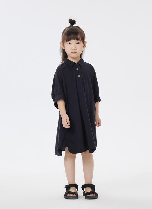 jnby  23年夏款  A型衬衫式短袖连衣裙  1N4G14080 商品图8