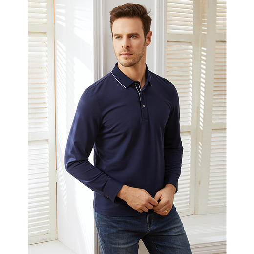 YvesFigarau伊夫·费嘉罗春季新款休闲长袖T恤950901 商品图2