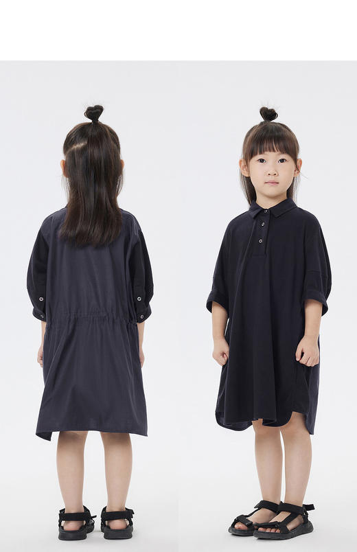 jnby  23年夏款  A型衬衫式短袖连衣裙  1N4G14080 商品图7