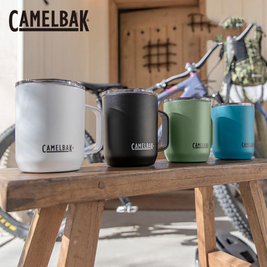 美国驼峰camelbak 水杯带把手不锈钢茶杯办公室带盖咖啡杯保温 商品图1
