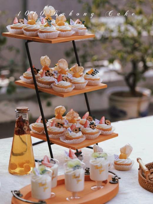 「西湖小岛」会议茶歇户外甜品台案例 商品图3