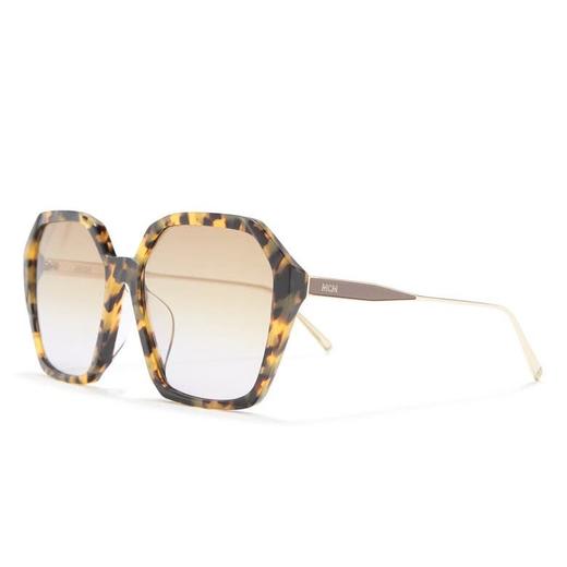 今天到店里试戴了！上脸很好看！有质感也很轻！MCM女款几何形墨镜🕶 60mm显脸小 有5色超低价￥750直邮到手！ 商品图5