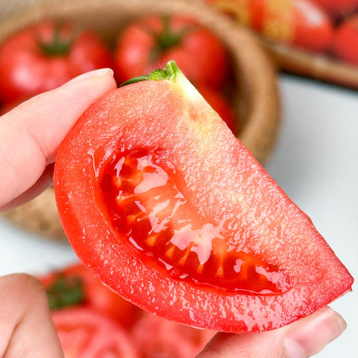 柿愿 西红柿 自然成熟可生吃水果  清甜入口 营养多汁 商品图3