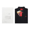 HUGO BOSS 雨果博斯 2023春夏新品 男士LOGO标识商务休闲长袖POLO衫 黑色 50466201 商品缩略图2