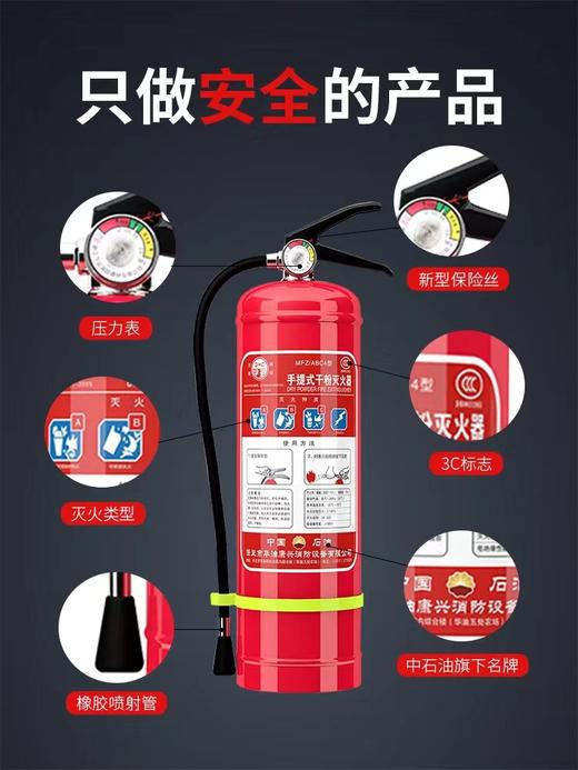3.13业务员福利—车载灭火器（1KG） 商品图3