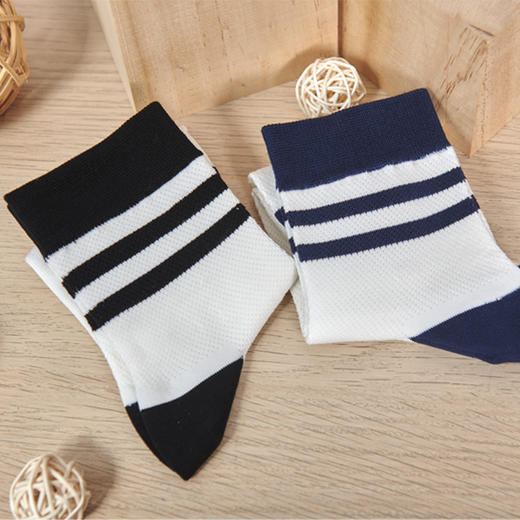 男袜中筒袜春秋抗菌防臭袜吸汗冬季保暖透气长袜棉袜【2311602】 商品图11