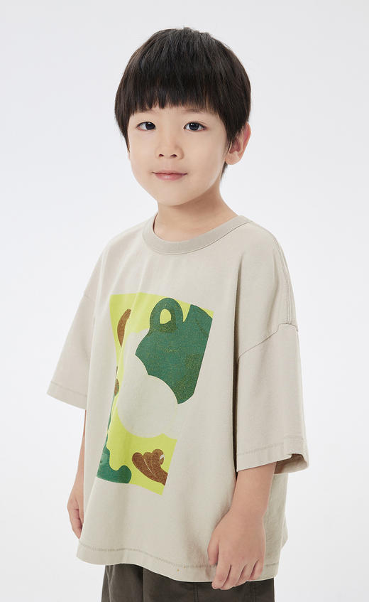 jnby 23年夏款  原创图案艺术感短袖T恤  1N4112170 商品图6