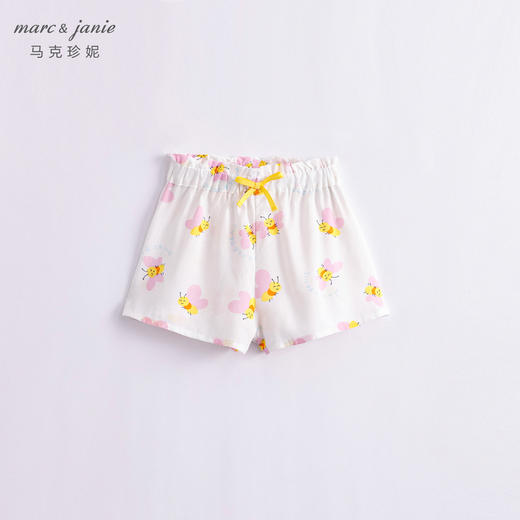 马克珍妮夏装新款 女童垂感透气薄款防蚊短裤230563 商品图1