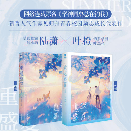 【双男主小说】见归舟：重返盛夏.完结篇(原名《学神同桌总在钓我》)暴躁校霸陆小狗陆潇 × 钓系学神叶漂亮叶橙 商品图3