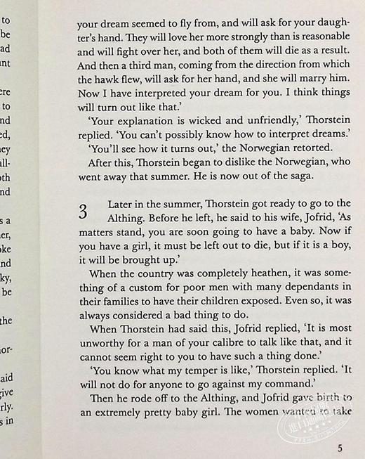 【中商原版】LBS:  03 The Saga of Gunnlaug Serpent-tongue英文原版 小黑书: 03 古拉格瓶耳草传奇 商品图6