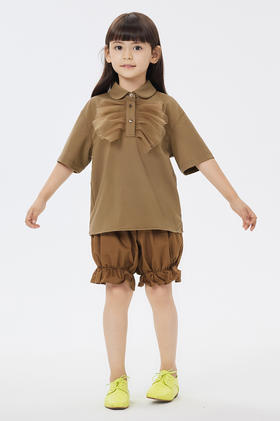 jnby  23年夏款   全棉花边灯笼短裤  1N4E14820