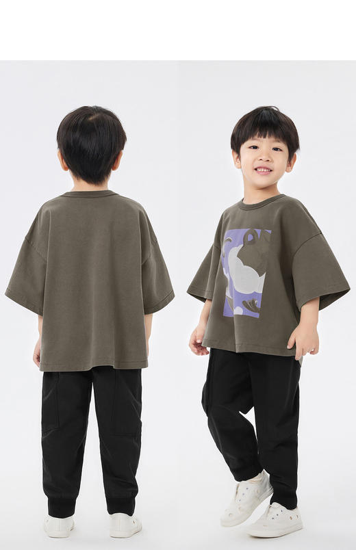 jnby 23年夏款 全棉工装感束脚长裤  1N4E13580 商品图8